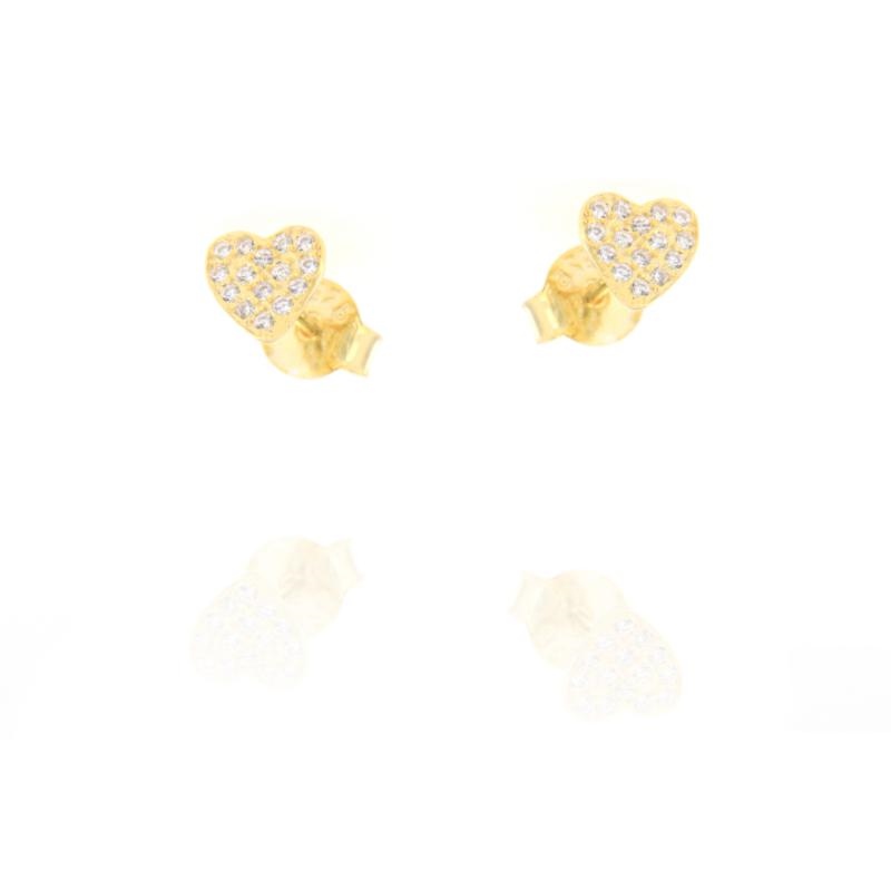 ORECCHINO ARGENTO ZIRCONE 3PZ
