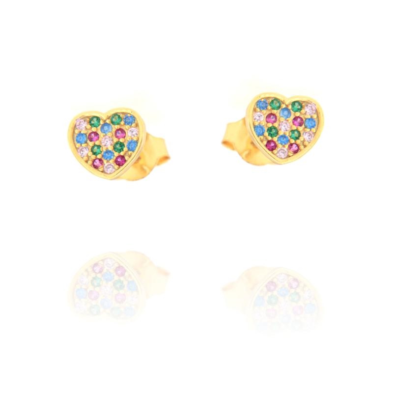 ORECCHINO ARGENTO ZIRCONE 3PZ