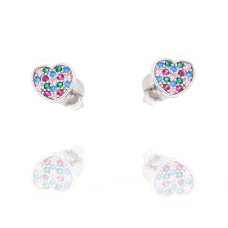 ORECCHINO ARGENTO ZIRCONE 3PZ