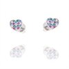 ORECCHINO ARGENTO ZIRCONE 3PZ