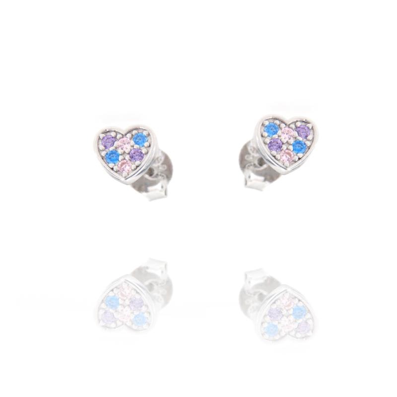 ORECCHINO ARGENTO ZIRCONE 3PZ
