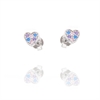 ORECCHINO ARGENTO ZIRCONE 3PZ