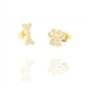ORECCHINO ARGENTO ZIRCONE 3PZ