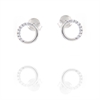 ORECCHINO ARGENTO ZIRCONE 3PZ