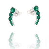ORECCHINO ARGENTO ZIRCONE 3PZ