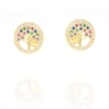 ORECCHINO ARGENTO ZIRCONE 3PZ