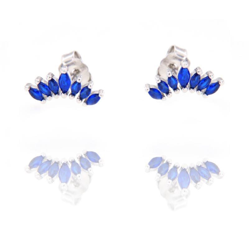 ORECCHINO ARGENTO ZIRCONE 3PZ
