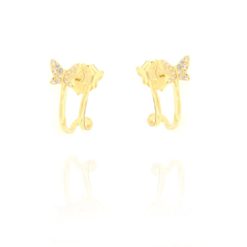 ORECCHINO ARGENTO ZIRCONE 3PZ