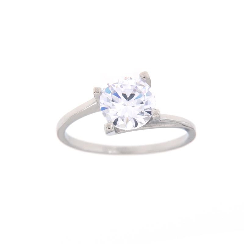 ANELLO ARGENTO ZIRCONE (F) (R)