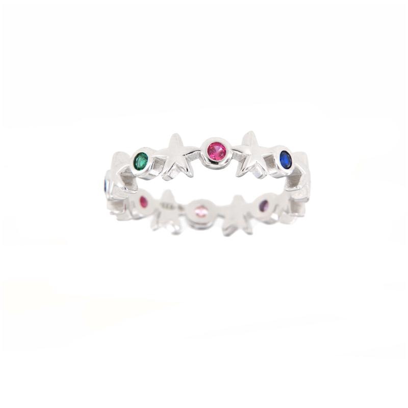 ANELLO ARGENTO ZIRCONE