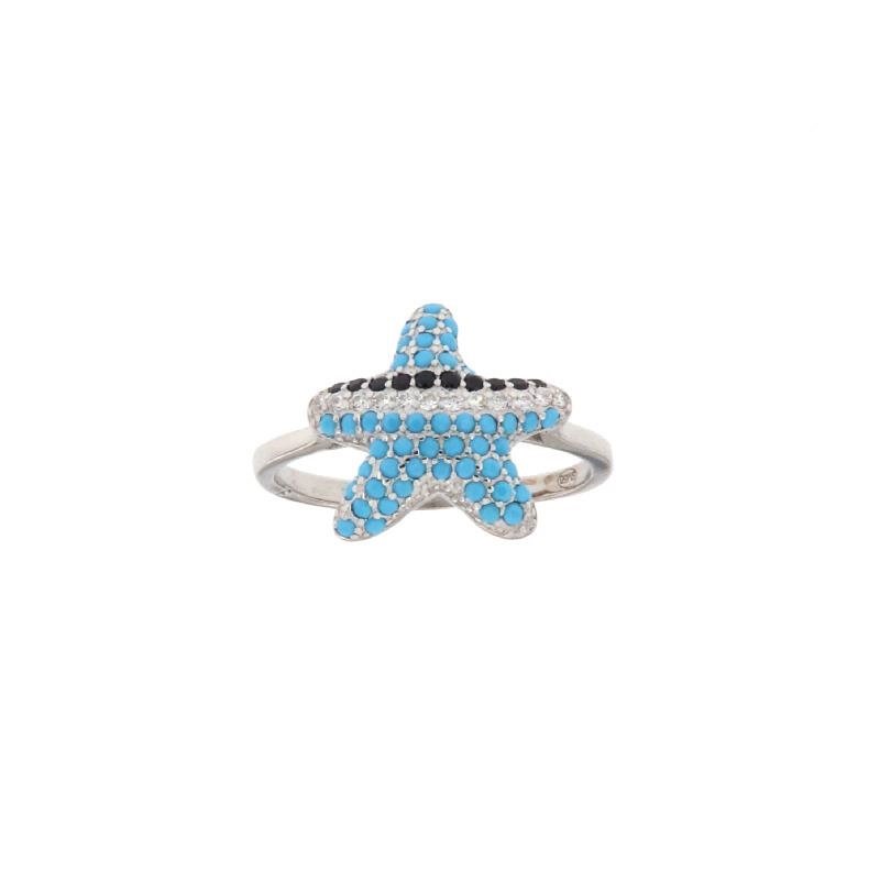 ANELLO ARGENTO ZIRCONE