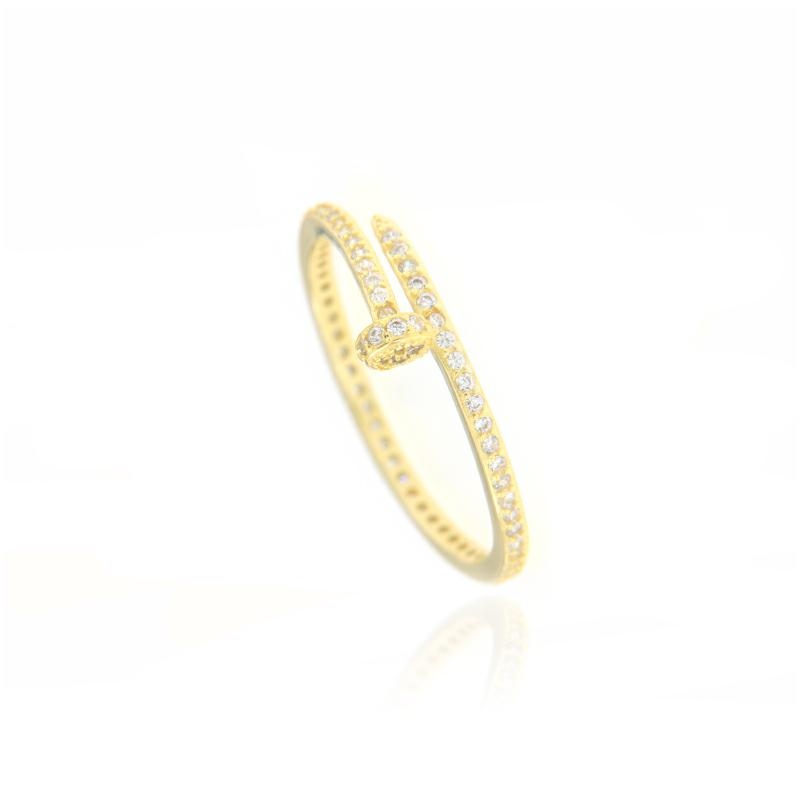 ANELLO ARGENTO ZIRCONE (F) (R)