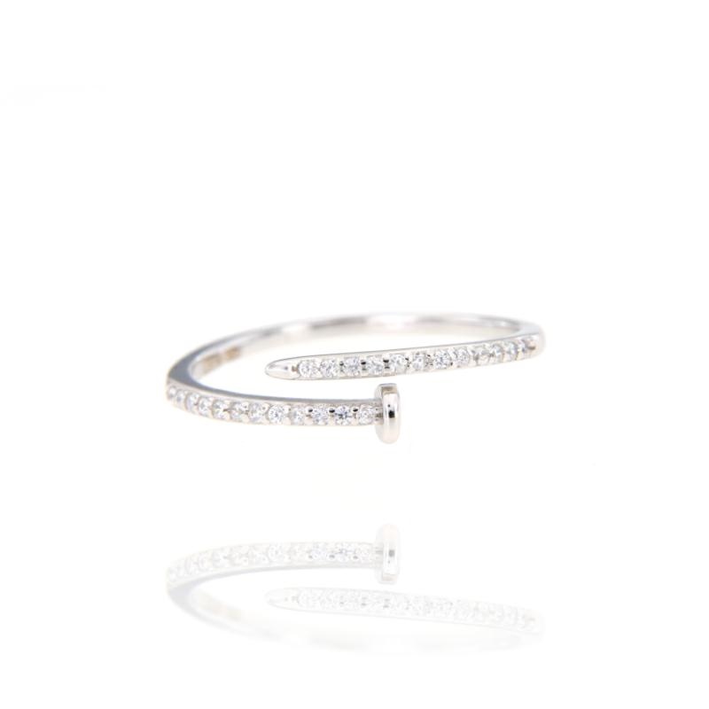 ANELLO ARGENTO ZIRCONE (R)