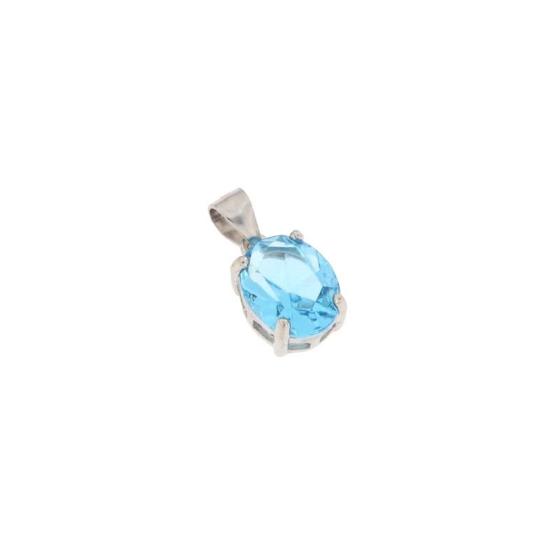 CIONDOLO ARGENTO ZIRCONE