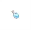 CIONDOLO ARGENTO ZIRCONE