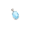 CIONDOLO ARGENTO ZIRCONE