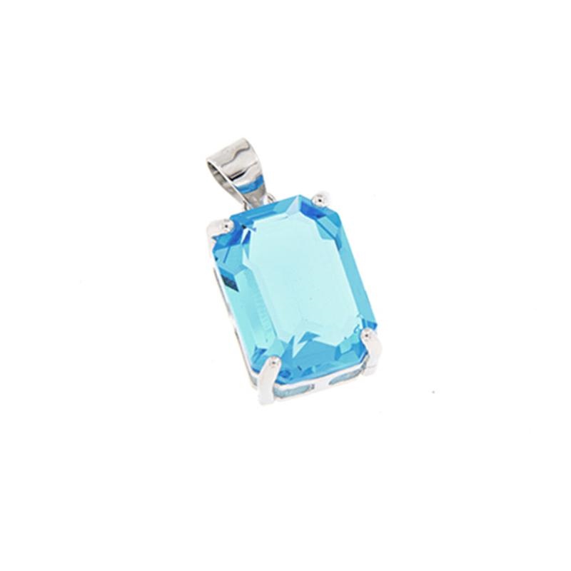 CIONDOLO ARGENTO ZIRCONE