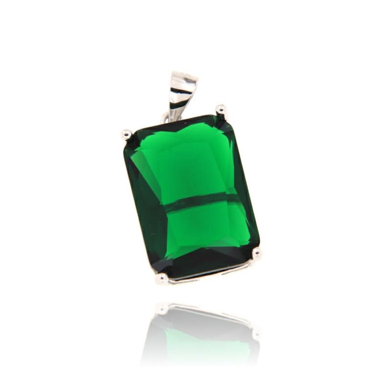 CIONDOLO ARGENTO ZIRCONE