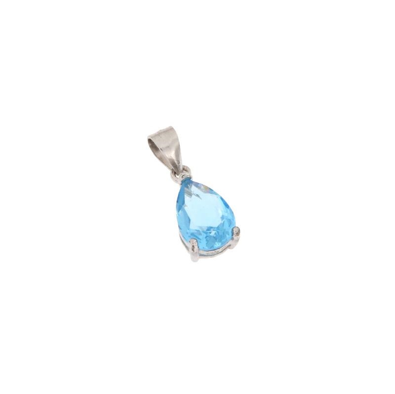 CIONDOLO ARGENTO ZIRCONE
