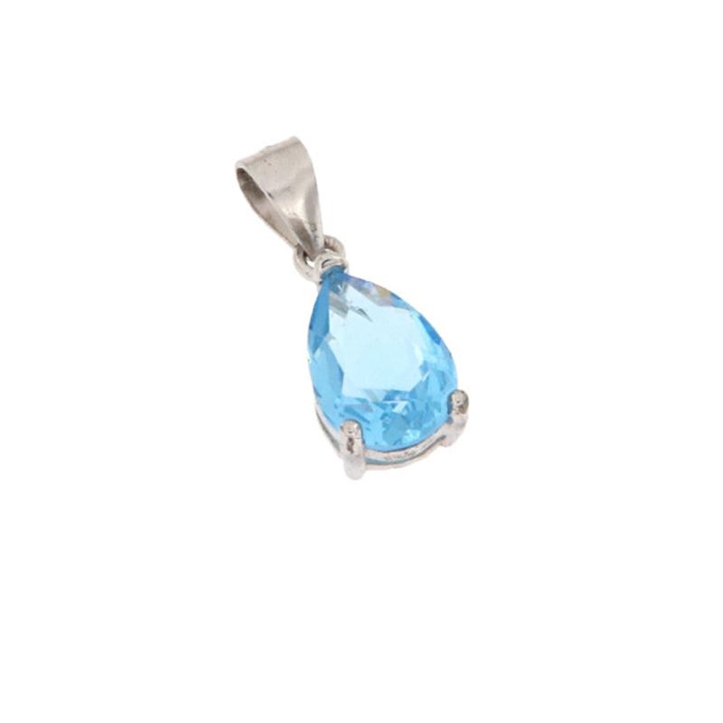 CIONDOLO ARGENTO ZIRCONE