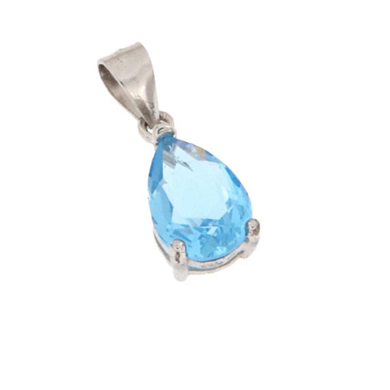 CIONDOLO ARGENTO ZIRCONE