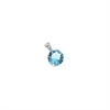 CIONDOLO ARGENTO ZIRCONE