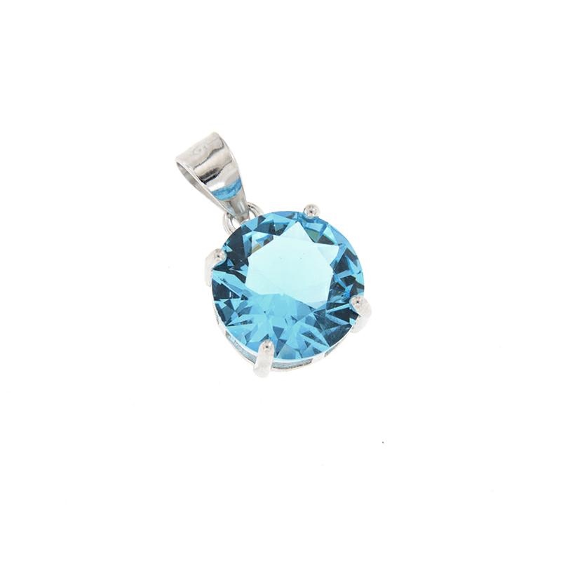 CIONDOLO ARGENTO ZIRCONE