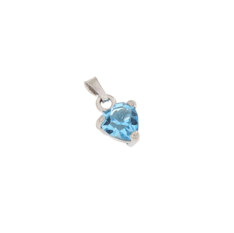 CIONDOLO ARGENTO ZIRCONE