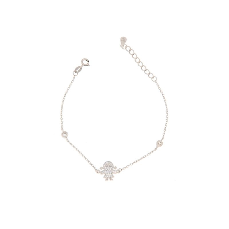 BRACCIALE ARGENTO ZIRCONE
