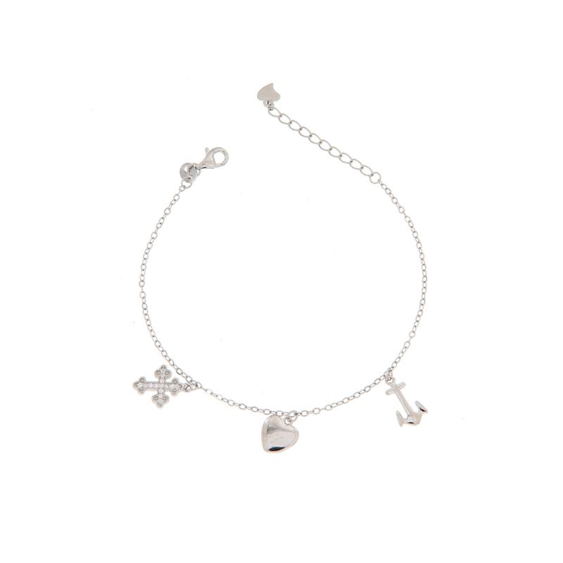 BRACCIALE ARGENTO ZIRCONE