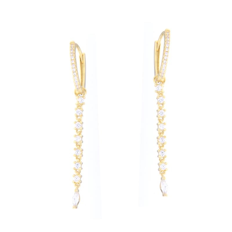 ORECCHINO ARGENTO ZIRCONE