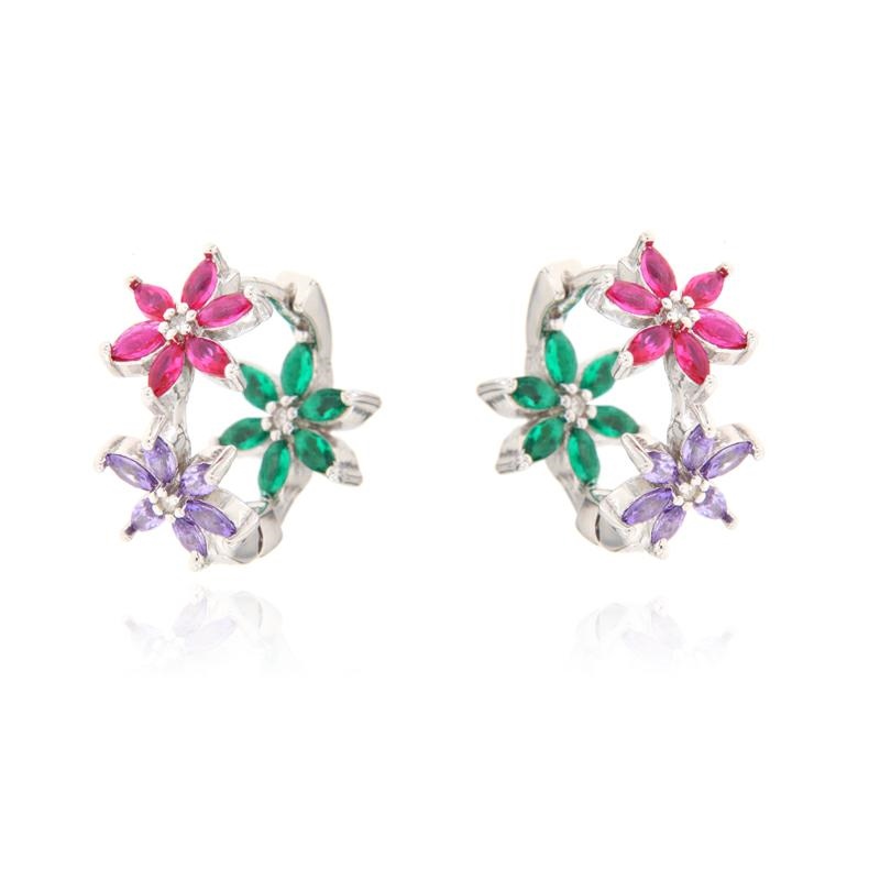 ORECCHINO ARGENTO ZIRCONE