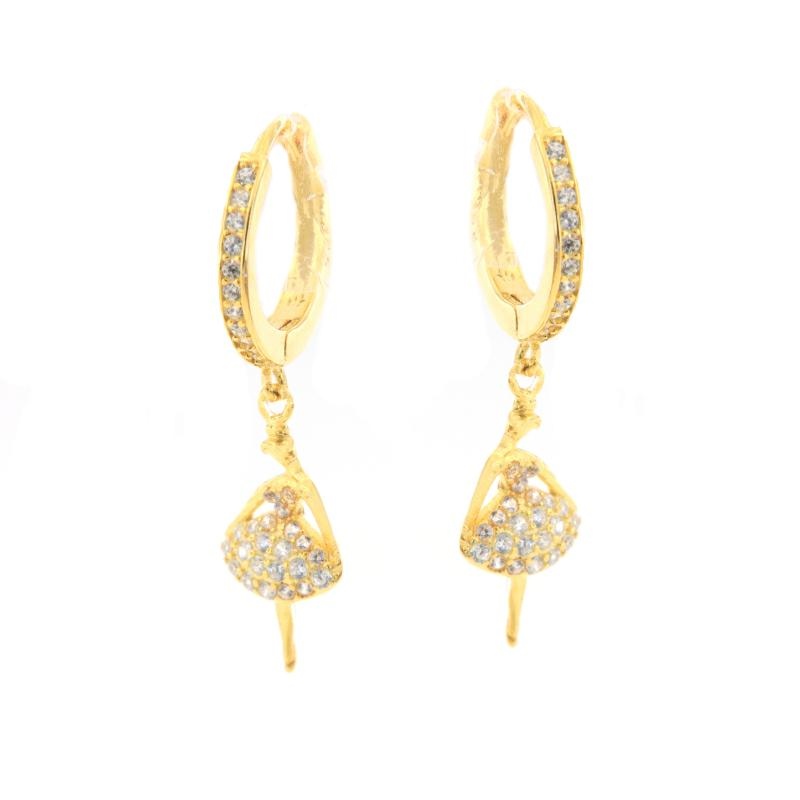 ORECCHINO ARGENTO ZIRCONE