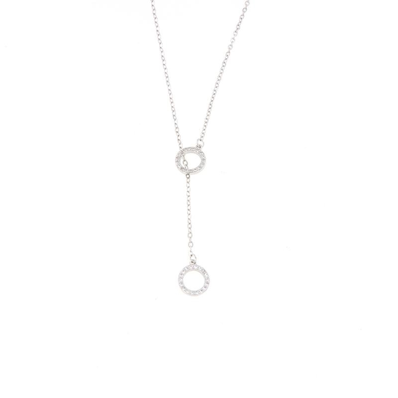 COLLIER ARGENTO ZIRCONE