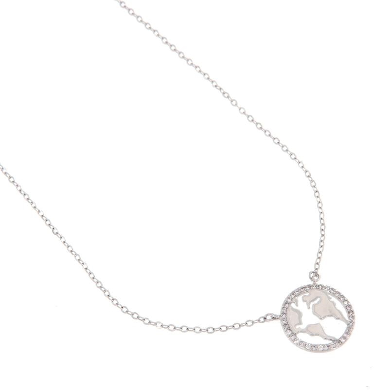 COLLIER ARGENTO ZIRCONE