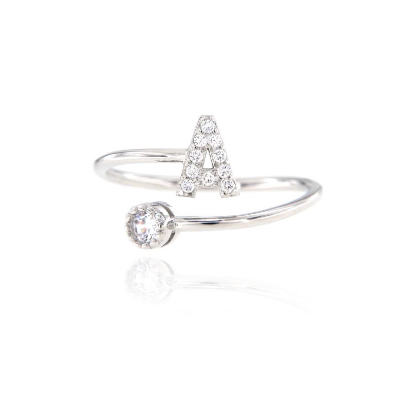 ANELLO ARGENTO ZIRCONE (F) (R)