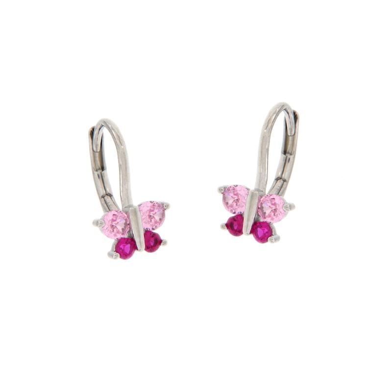 ORECCHINO ARGENTO ZIRCONE 3PZ