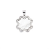 CIONDOLO ARGENTO ZIRCONE