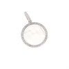 CIONDOLO ARGENTO ZIRCONE