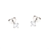 ORECCHINO ARGENTO ZIRCONE 3PZ