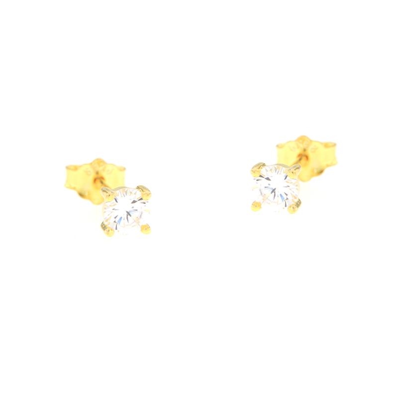 ORECCHINO ARGENTO ZIRCONE 3PZ