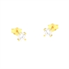 ORECCHINO ARGENTO ZIRCONE 3PZ