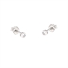 ORECCHINO ARGENTO ZIRCONE 3PZ