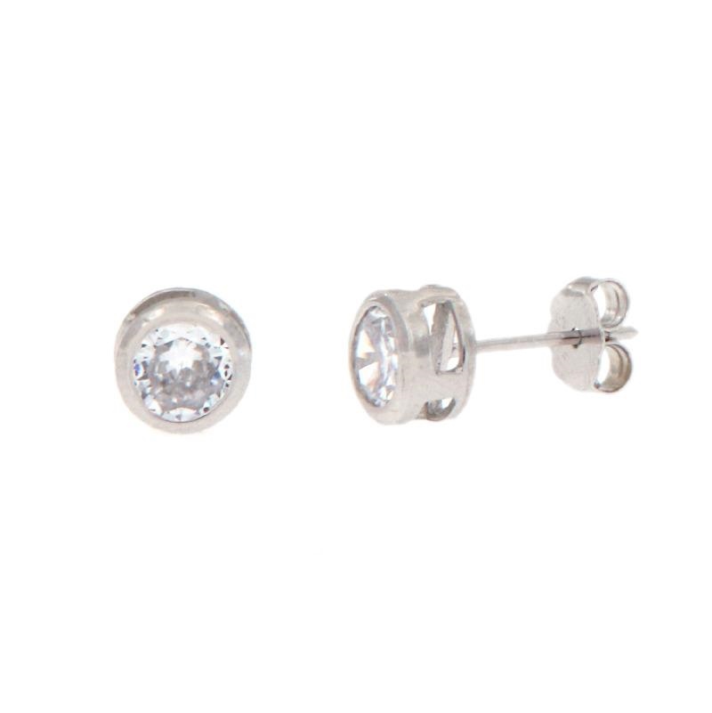 ORECCHINO ARGENTO ZIRCONE 3PZ