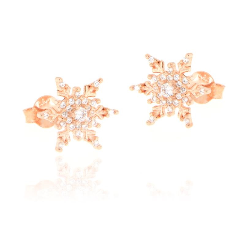 ORECCHINO ARGENTO ZIRCONE 3PZ