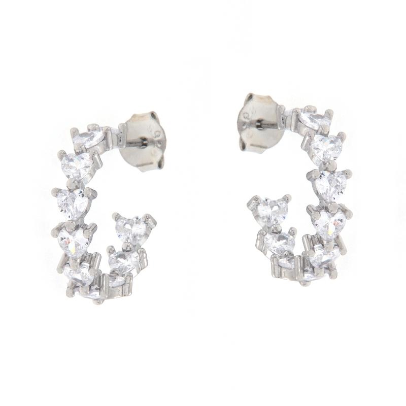 ORECCHINO ARGENTO ZIRCONE