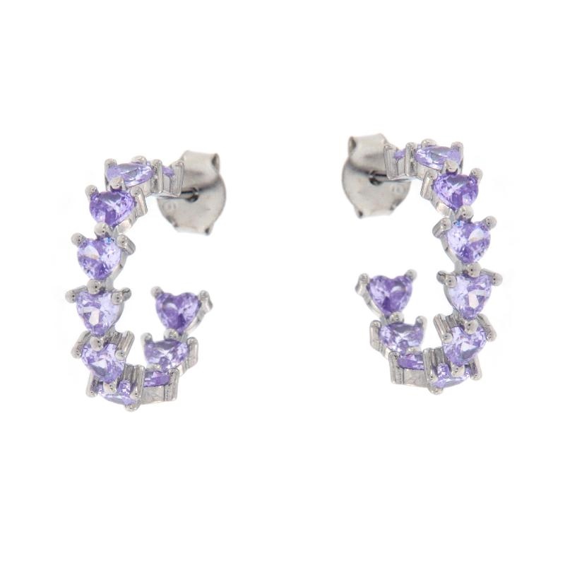 ORECCHINO ARGENTO ZIRCONE