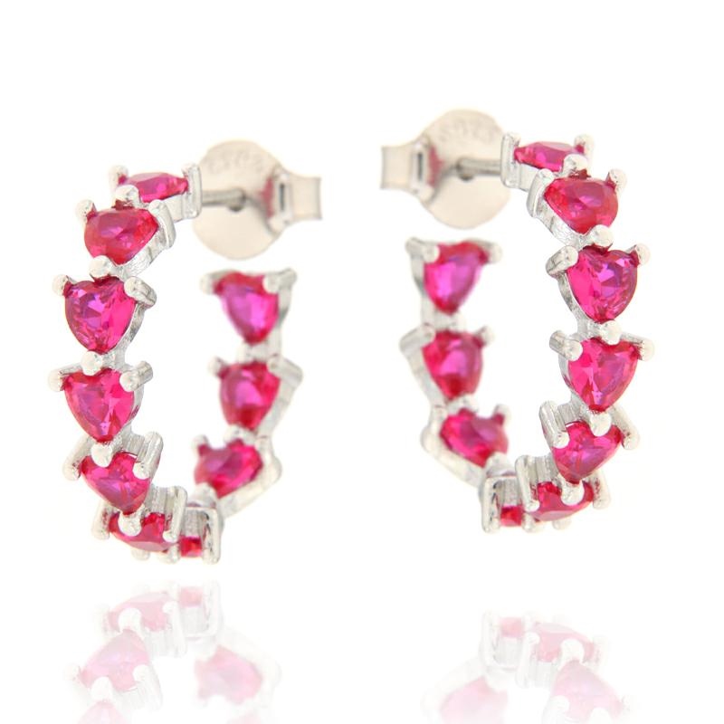 ORECCHINO ARGENTO ZIRCONE