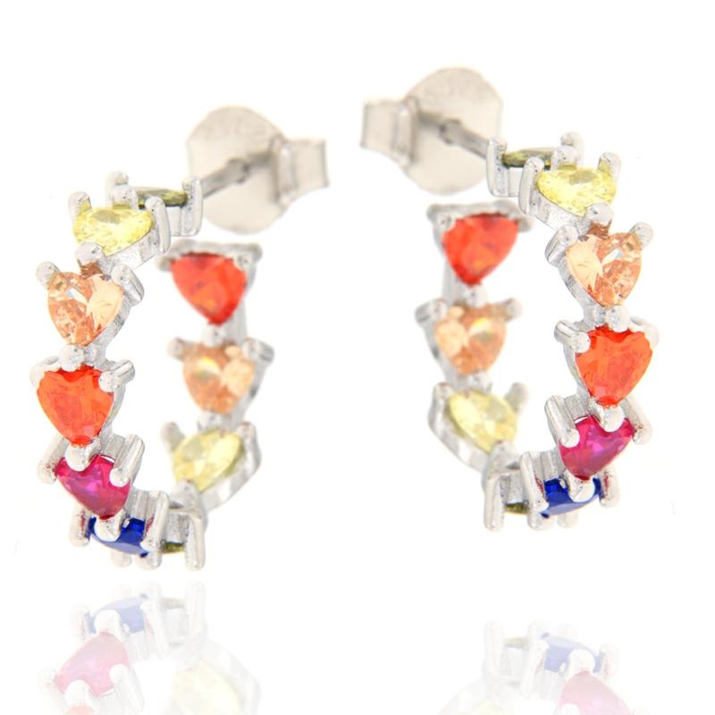 ORECCHINO ARGENTO ZIRCONE