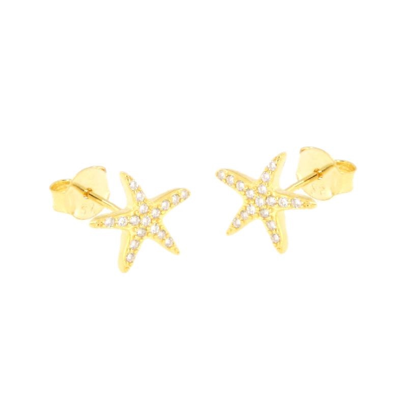 ORECCHINO ARGENTO ZIRCONE 3PZ